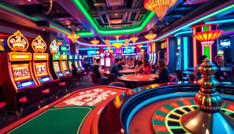 Experience the thrill of f88bet at our casino tables with players enjoying poker and roulette.