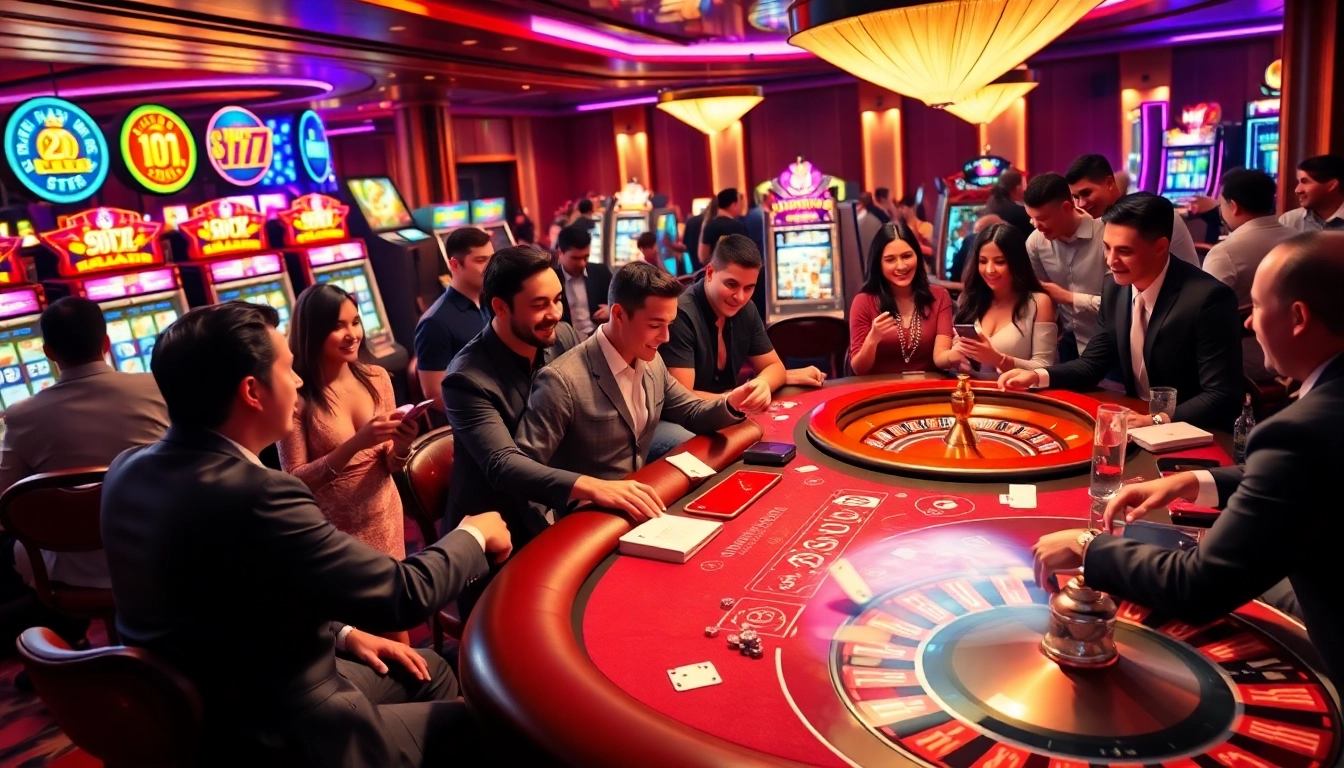 Experience the thrill of winning at LC88 COM with our luxurious casino, featuring vibrant tables and engaging gameplay.