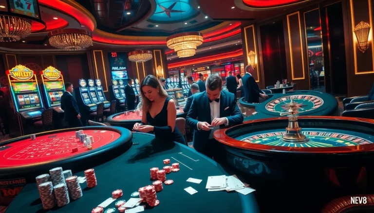Experience thrilling excitement at https://new88.biz/, where players enjoy a lively blackjack game and colorful slot machines.